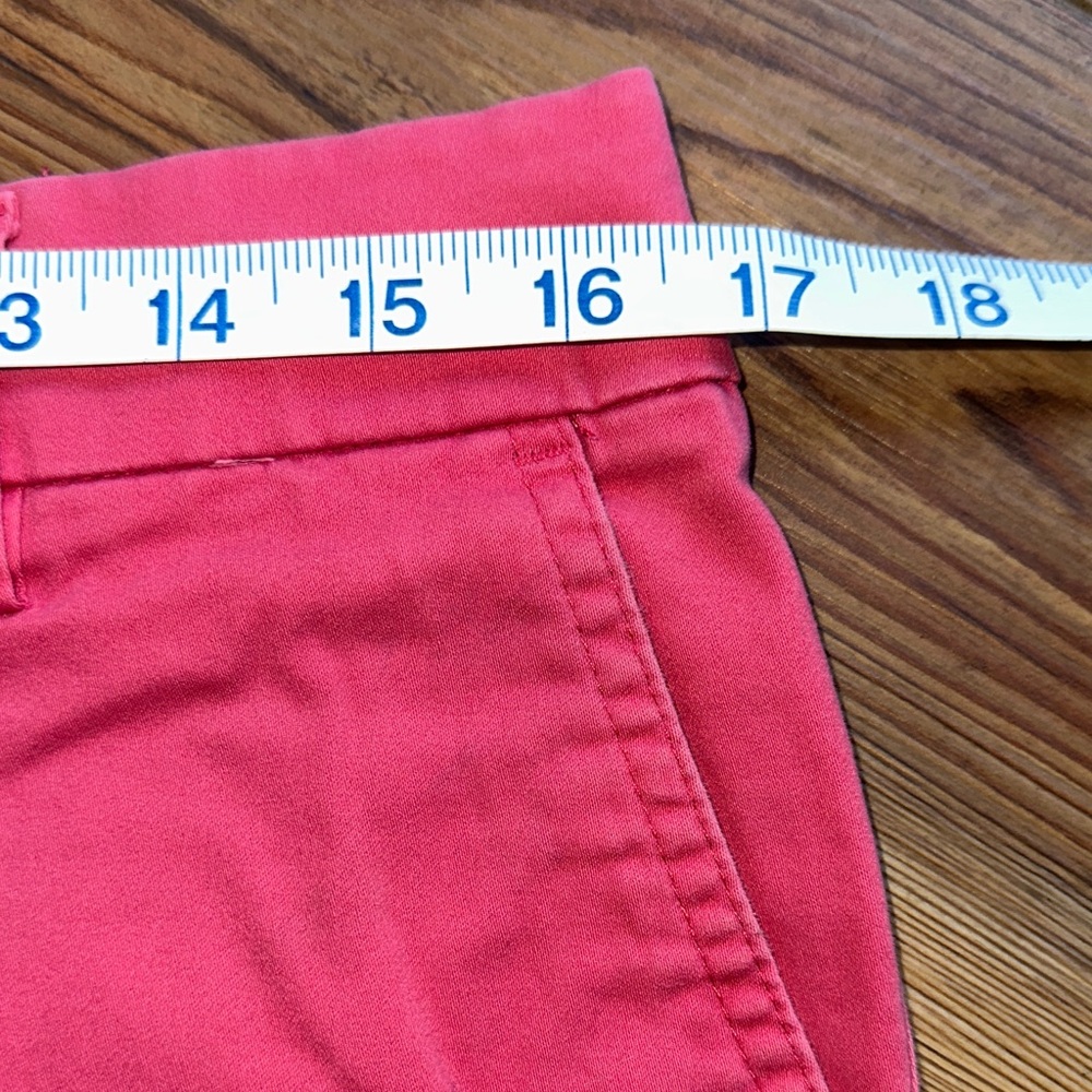 British Khaki Coral Pink Women's Shorts - Picture 5 of 6